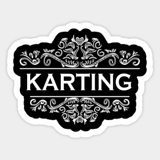 Sports Karting Sticker